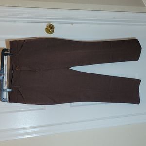 Lee's brown twomens trousers, size 10S